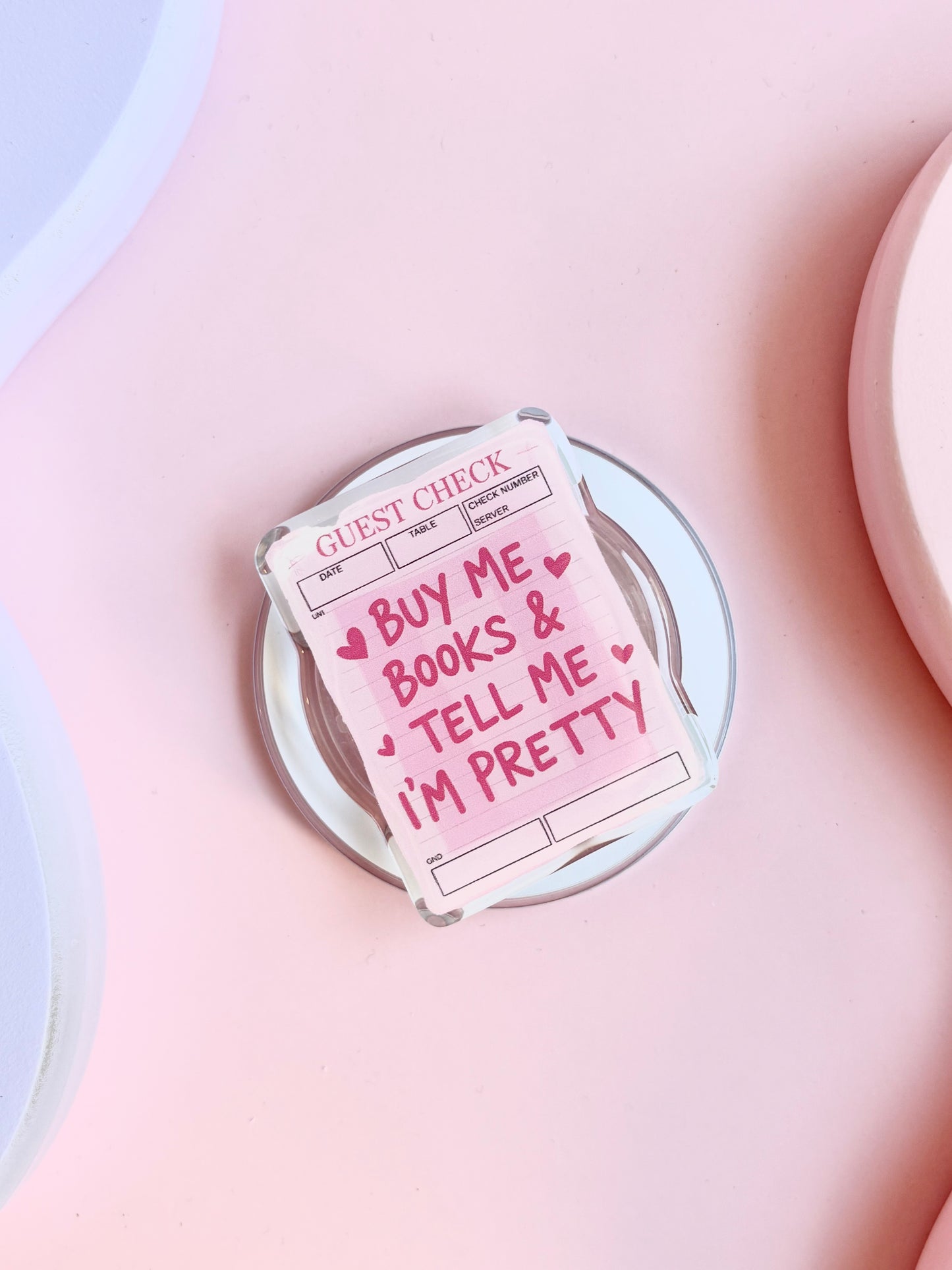 Buy Me Books And Tell Me I'm Pretty Pop-socket