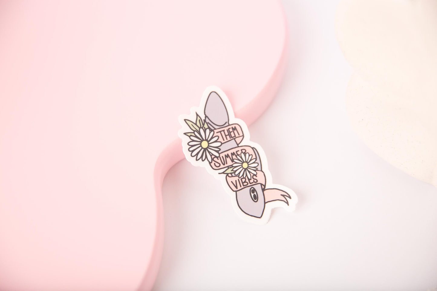 Them Summer Vibes Sticker