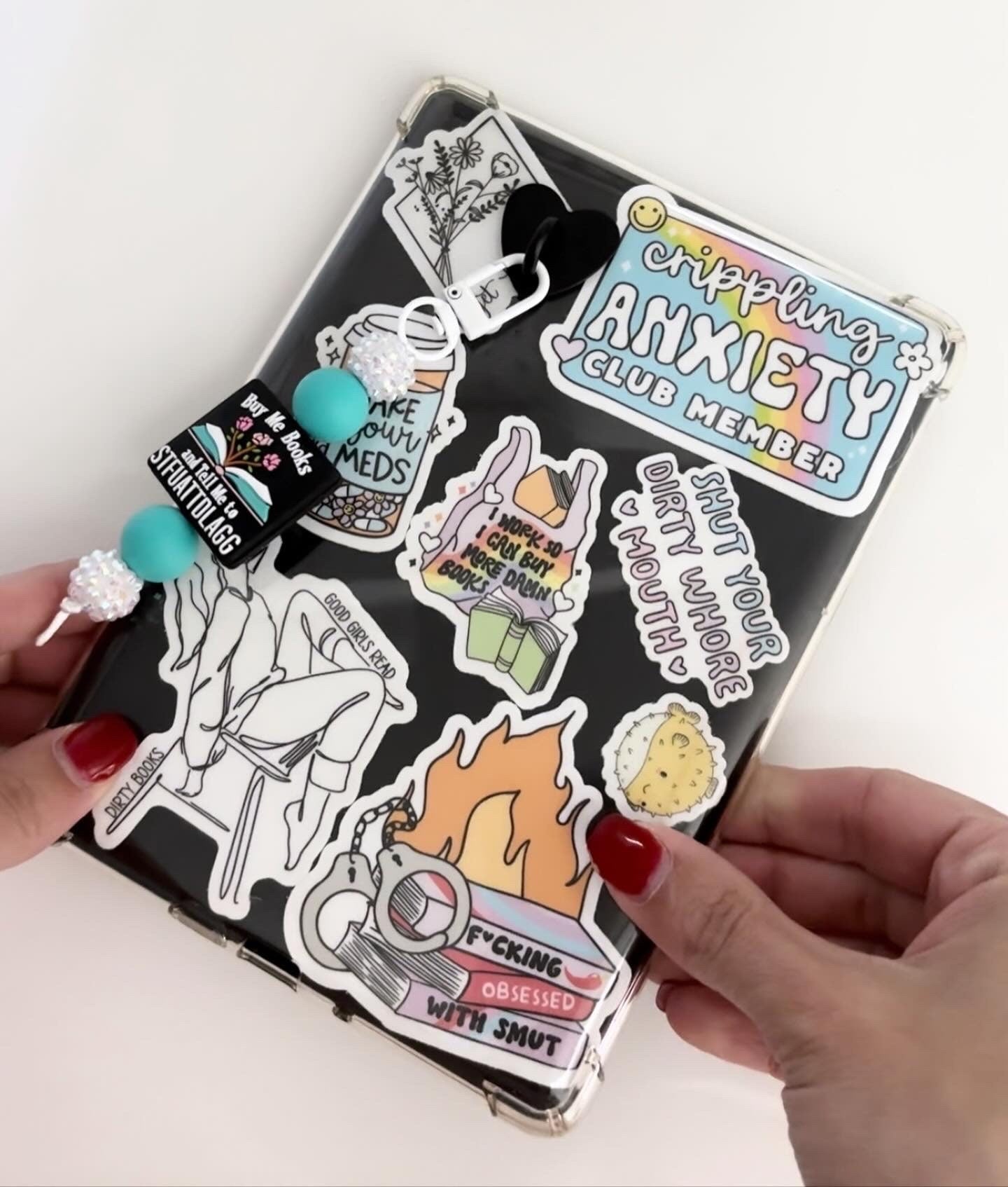 Buy Me Books Kindle Charm