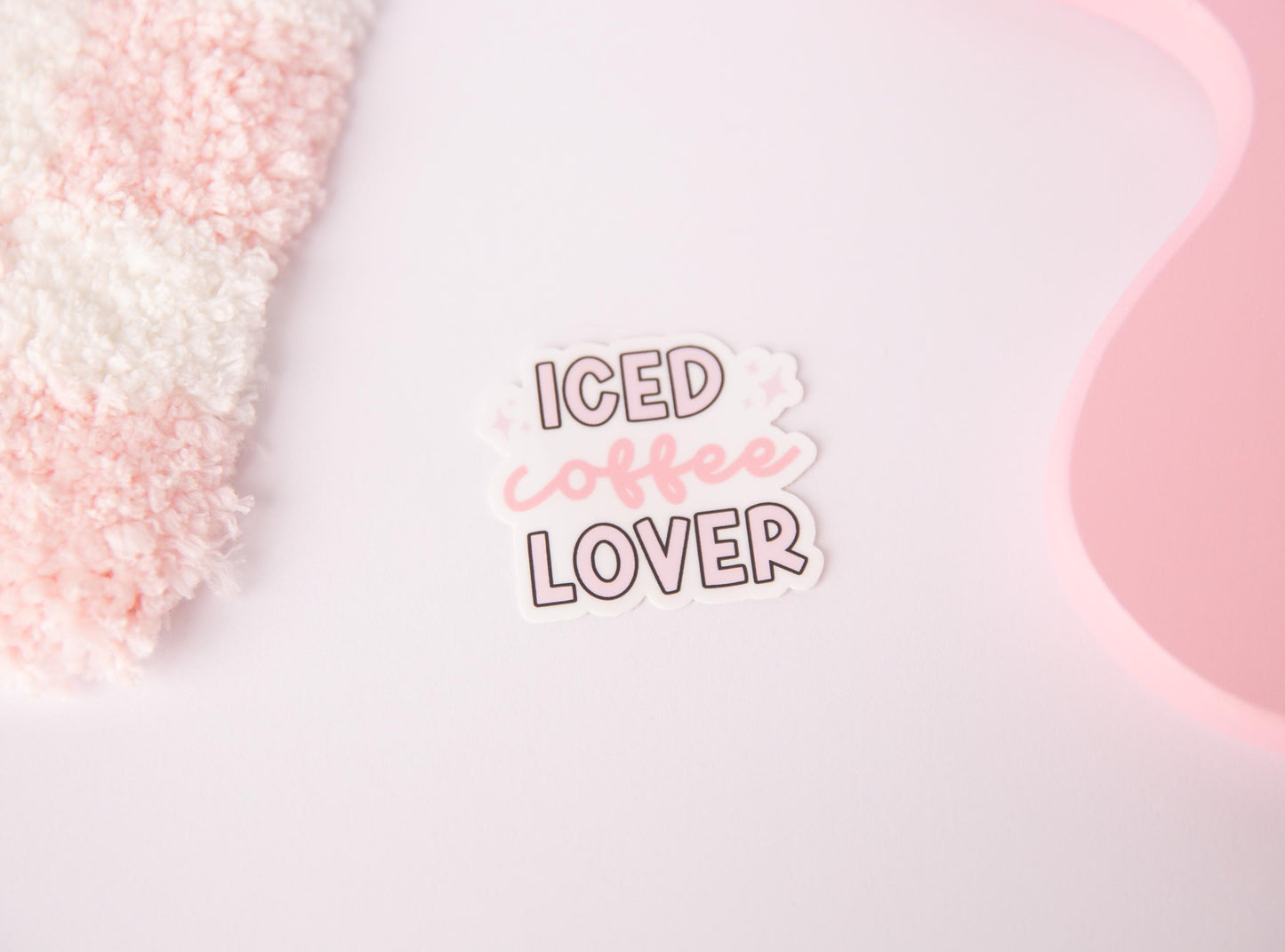 Iced Coffee Lover Sticker