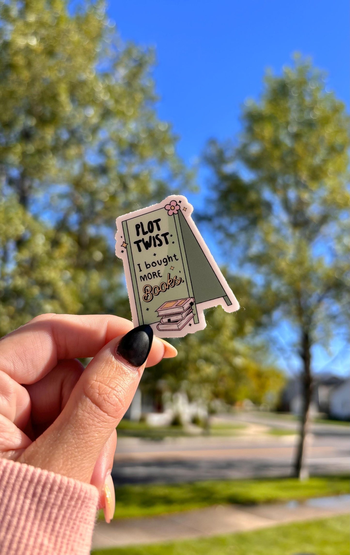 Plot Twist Sticker