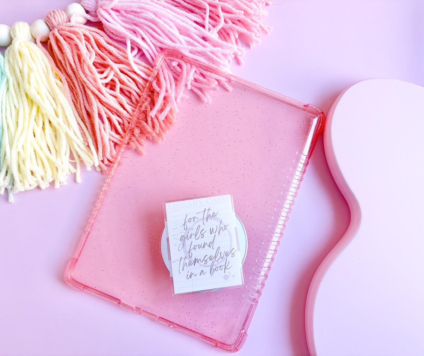 Vintage Library Card Phone Grip