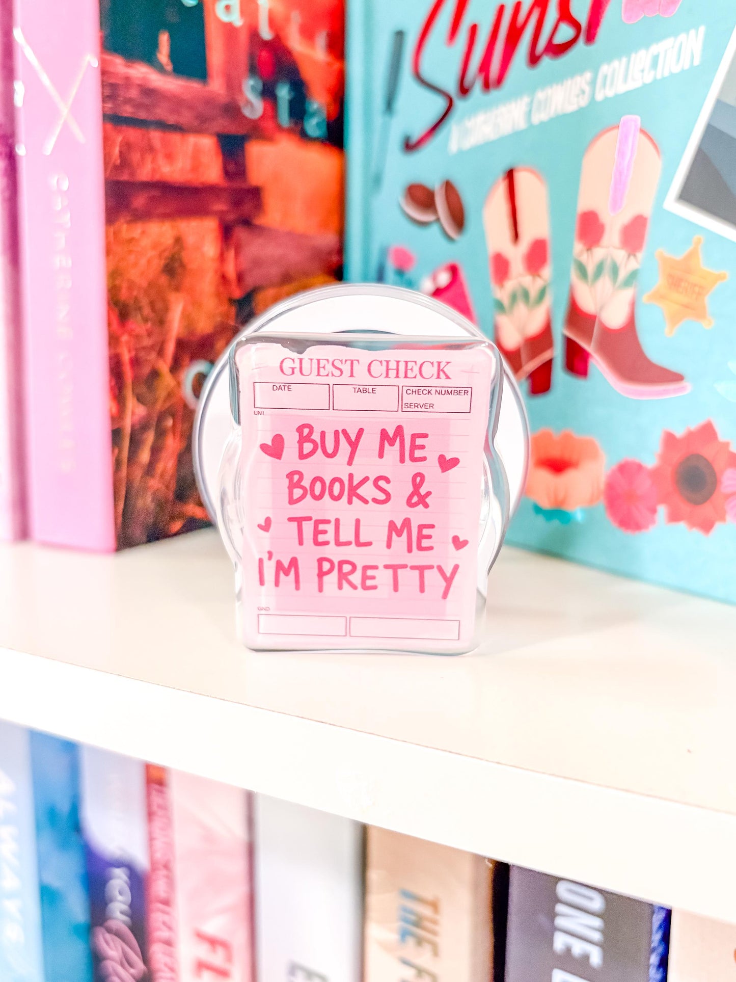'Buy Me Books' Grip