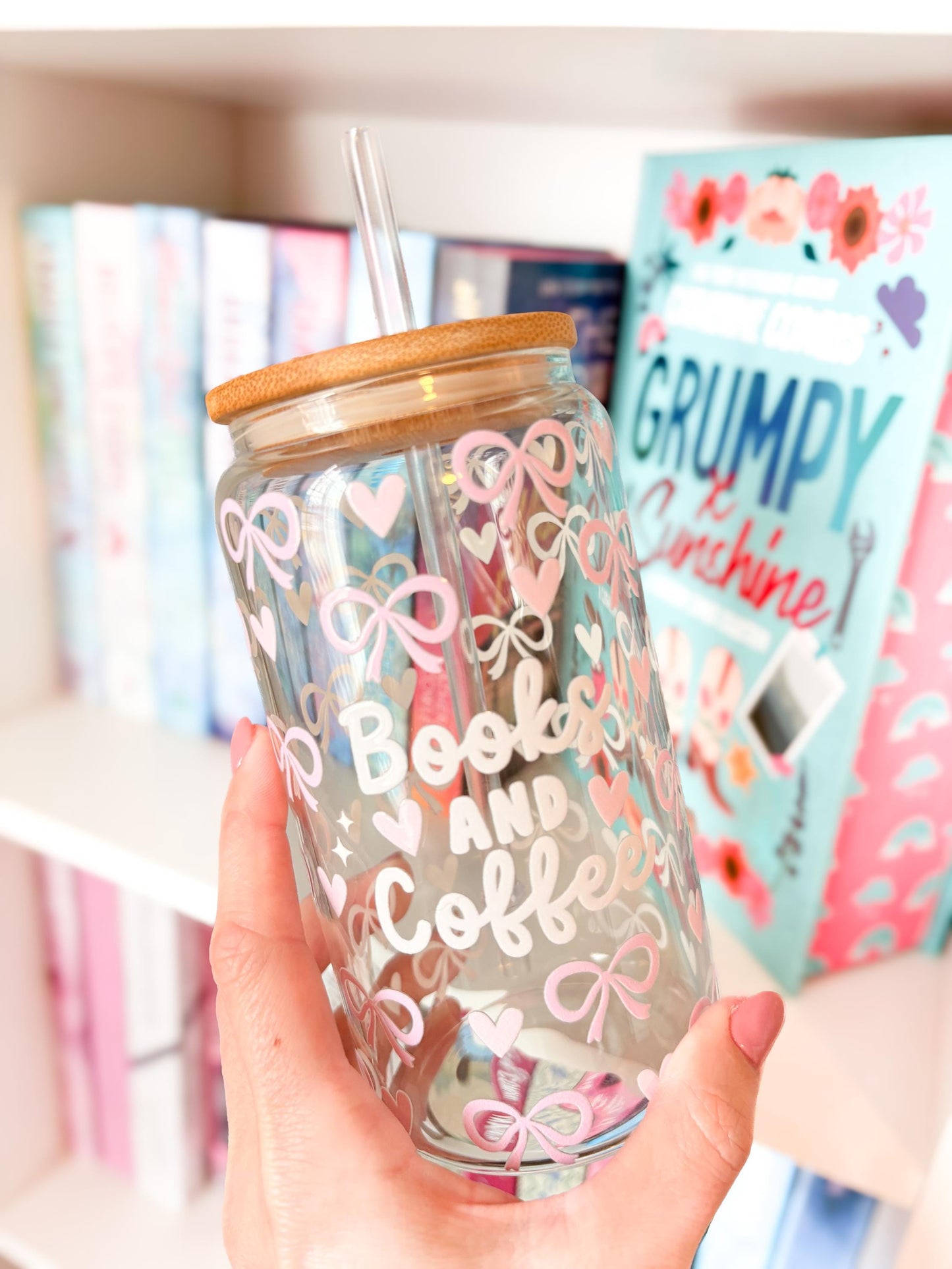 Books & Coffee Cup