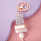 I Like Dirty Books Keychain