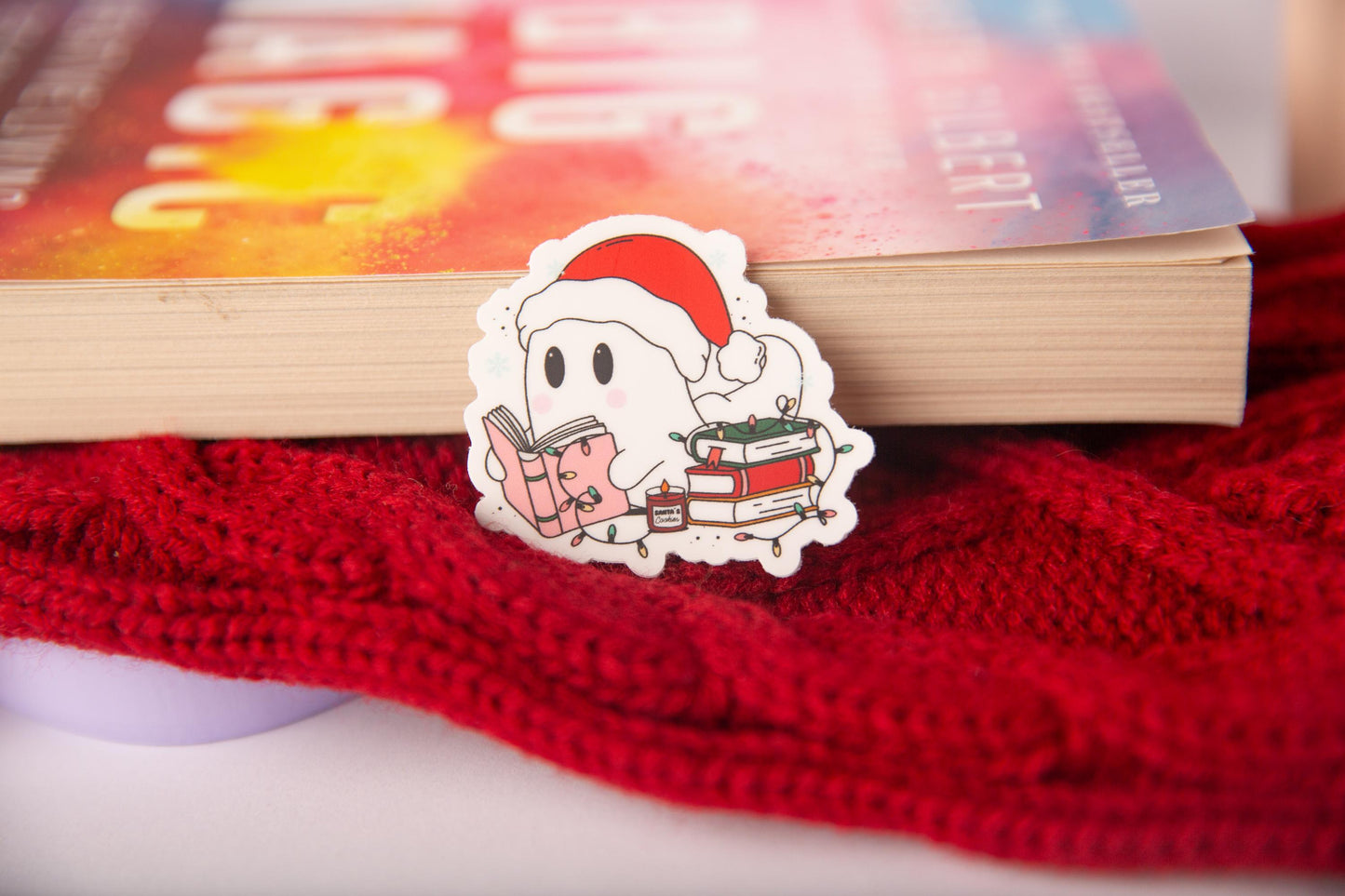 Ghost Reading Sticker