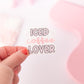 Iced Coffee Lover Sticker