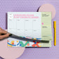 Struggle Is Real Undated Weekly Desktop Planner, 60 Weeks