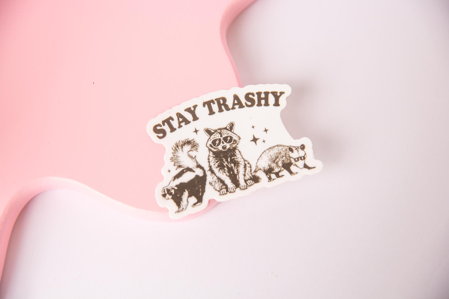 Stay Trashy Sticker