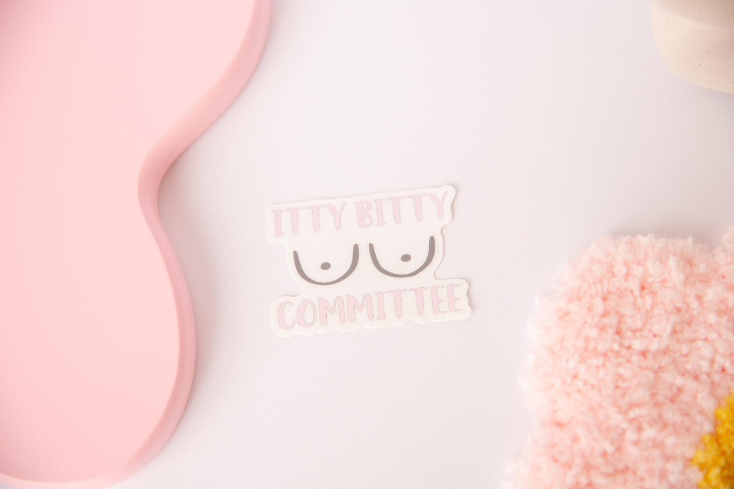 Itty Bitty Titty Committee Sticker