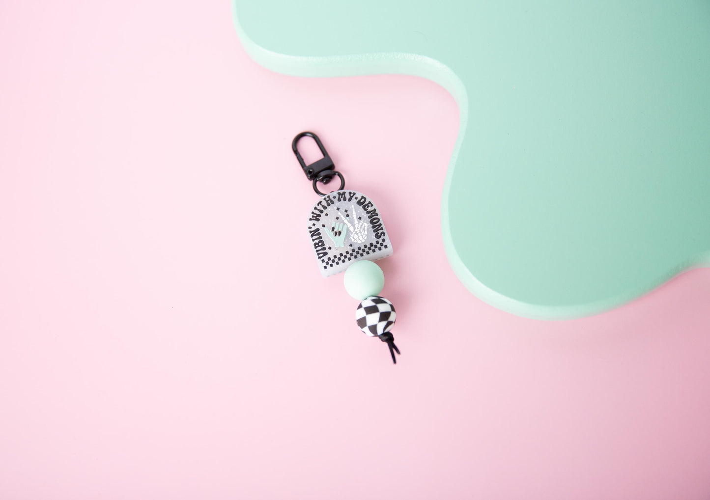 Vibin With My Demons Charm