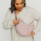 Peony Crescent Bag