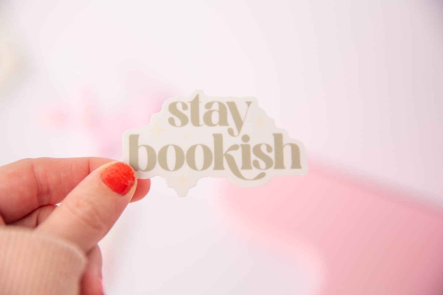 Stay Bookish Sticker