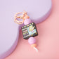 If My Book Is Open Keychain