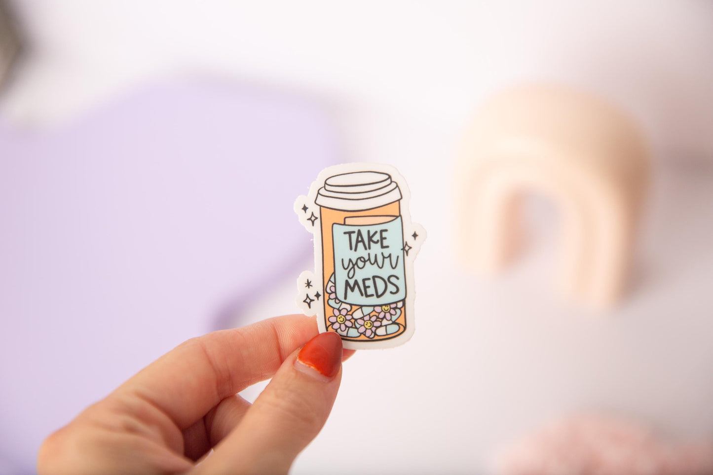 Take Your Meds Sticker