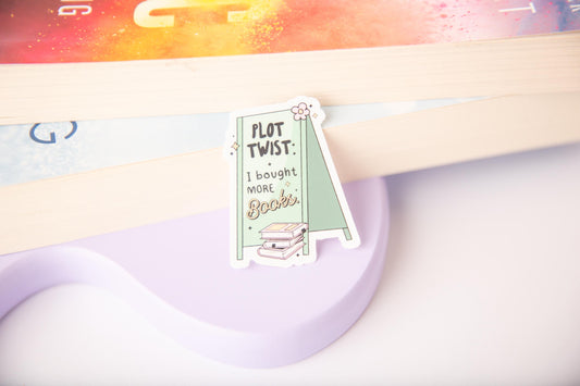 Plot Twist Sticker