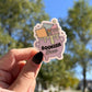 Bookish brew sticker