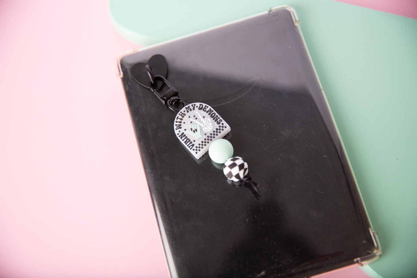 Vibin With My Demons Charm