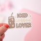 Iced Coffee Lover Sticker
