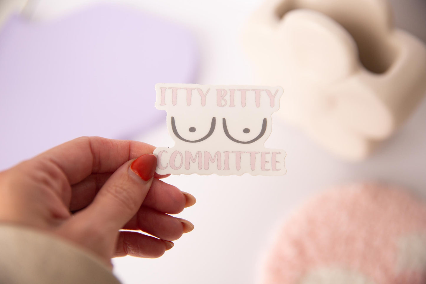 Itty Bitty Titty Committee Sticker