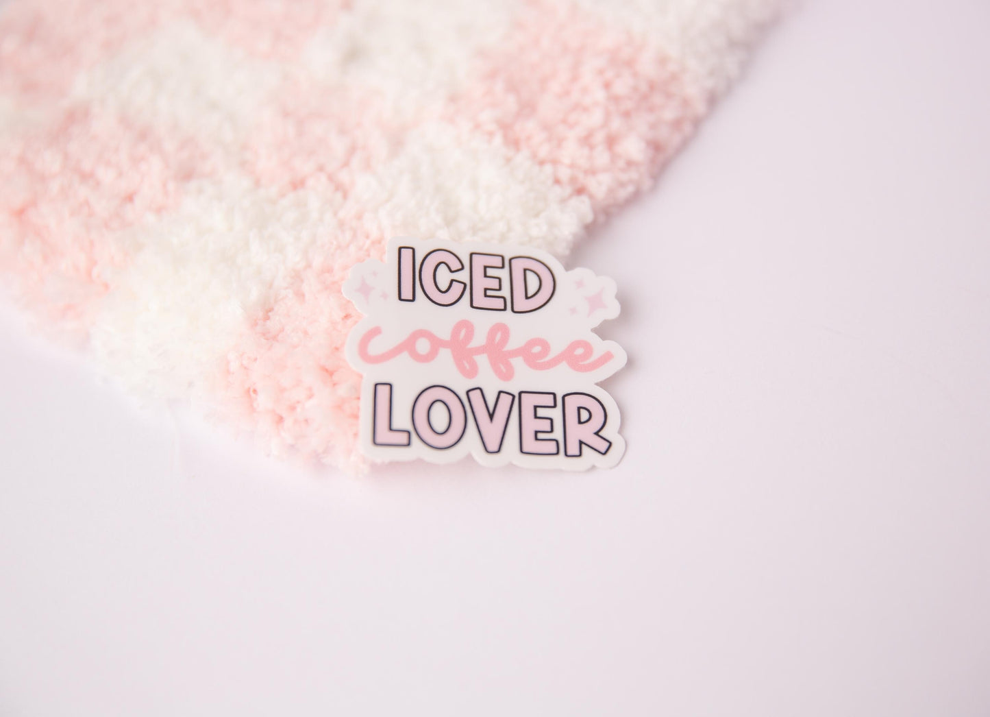 Iced Coffee Lover Sticker