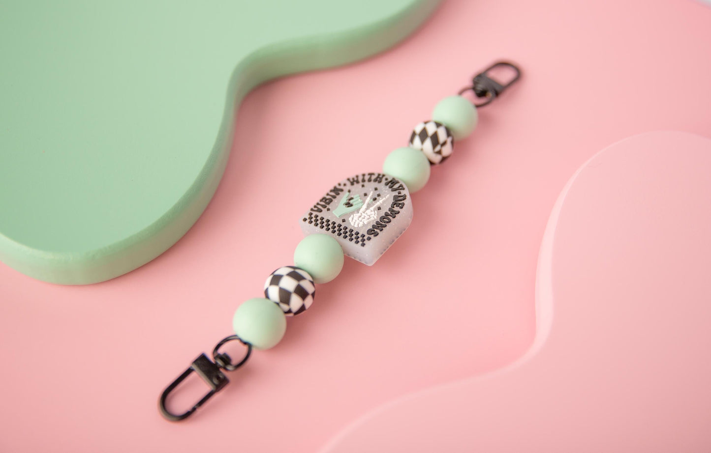 Vibin With My Demons Kindle Strap