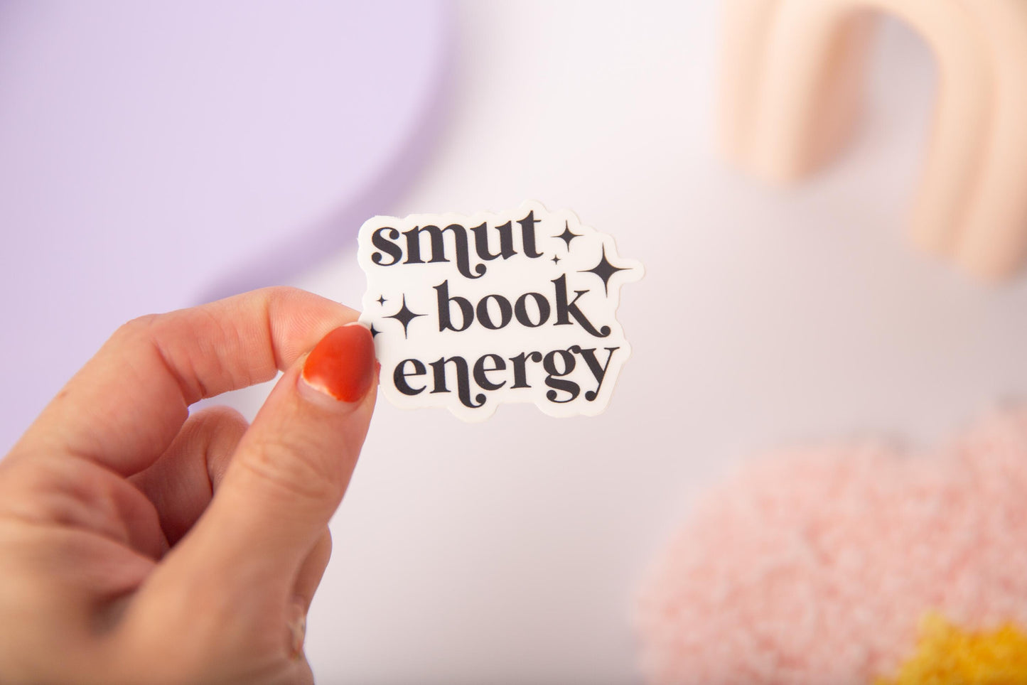 Smut Book Energy Sticker