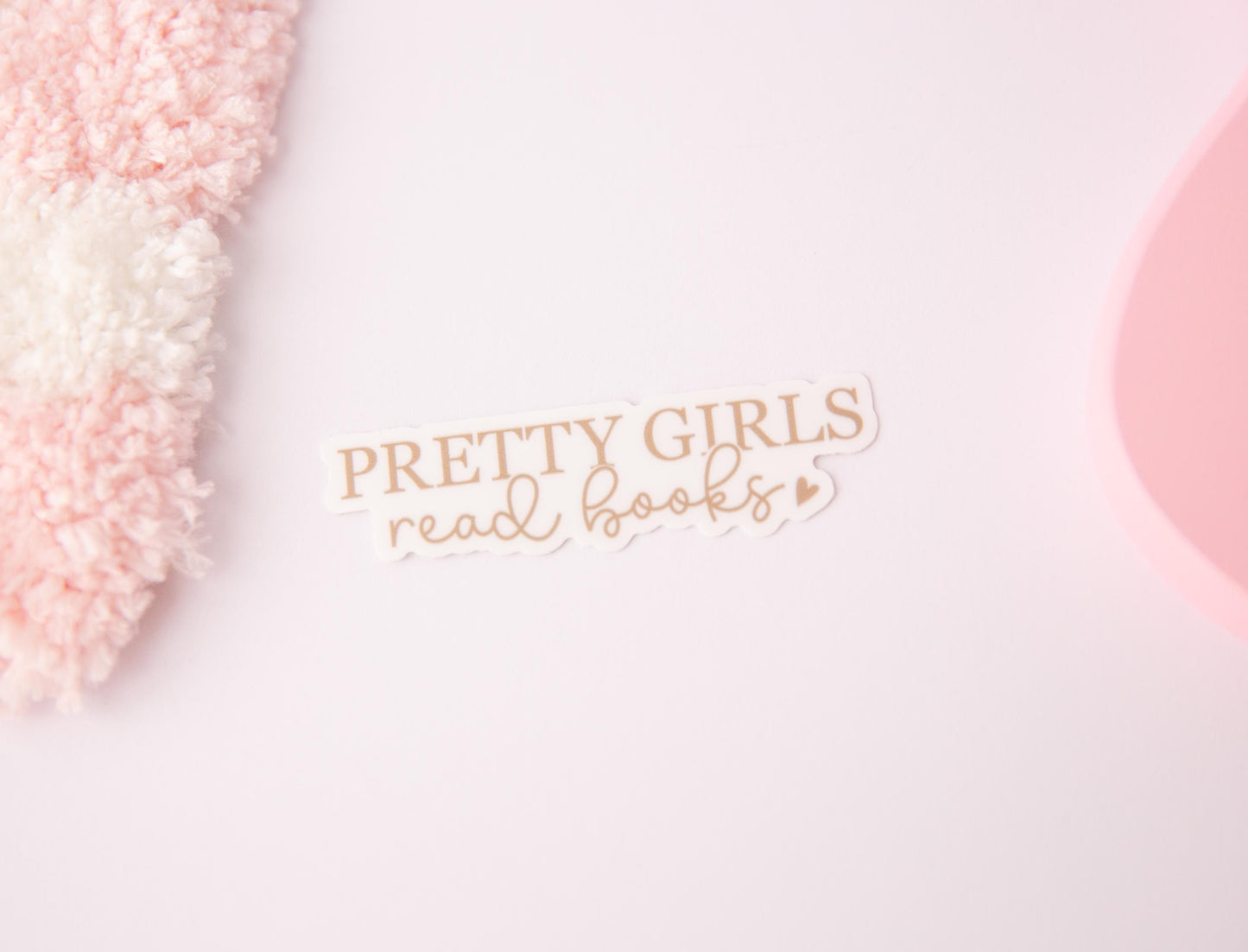 Pretty Girls Read Books Sticker