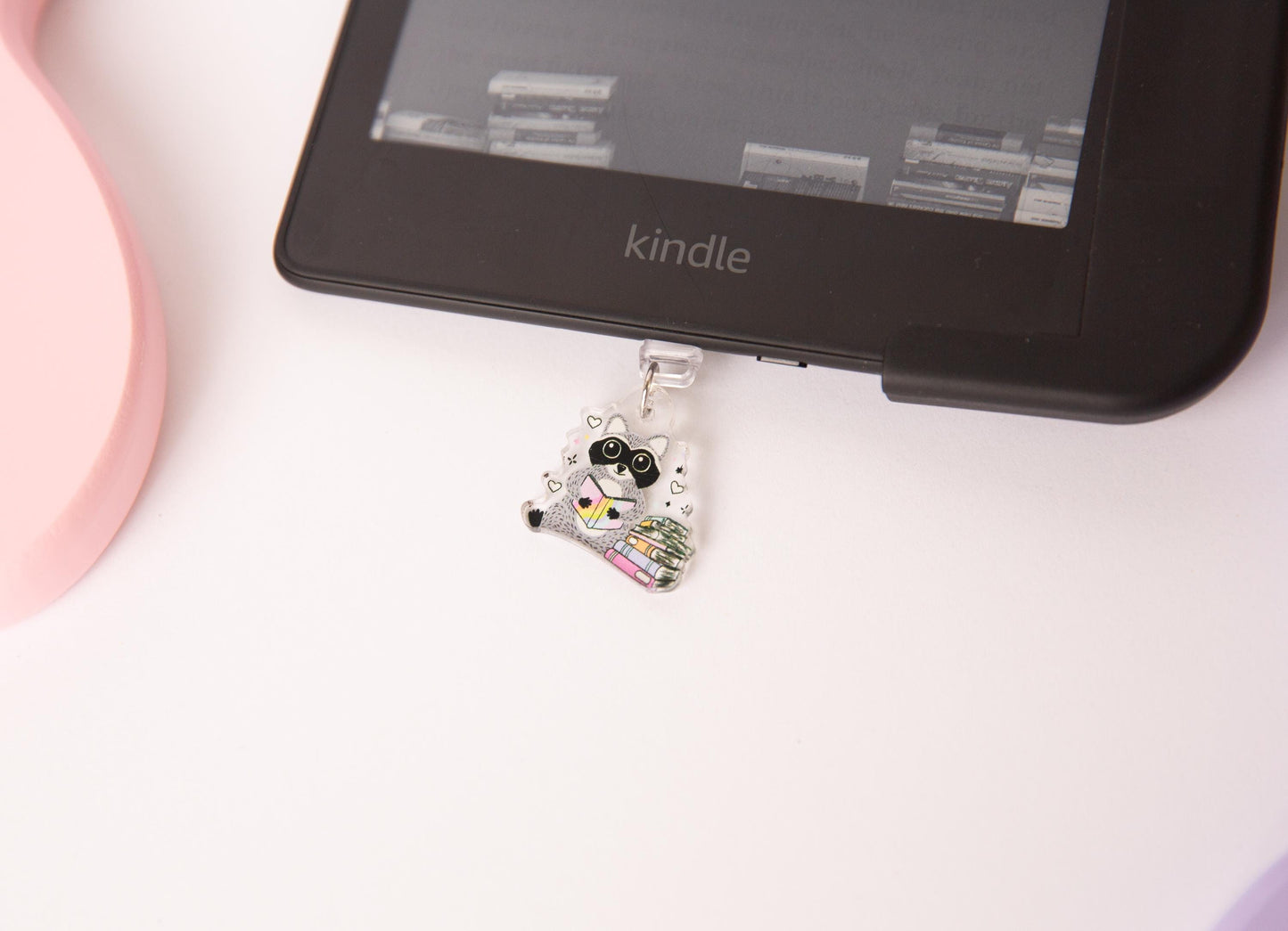Kindle Raccoon Dust Plug