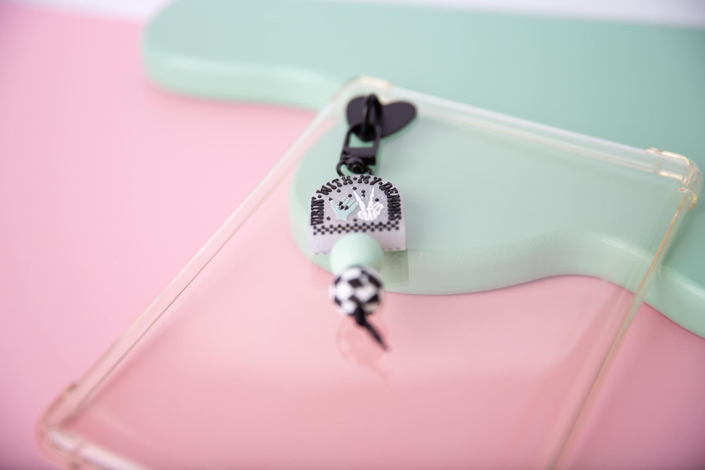 Vibin With My Demons Charm