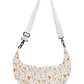 Fancy Feet Crescent Bag