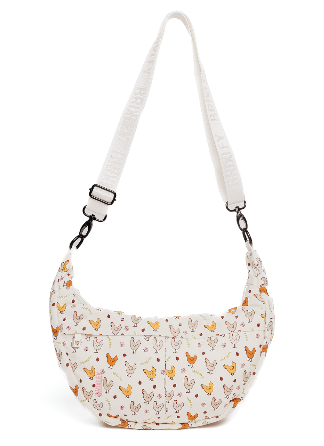 Fancy Feet Crescent Bag
