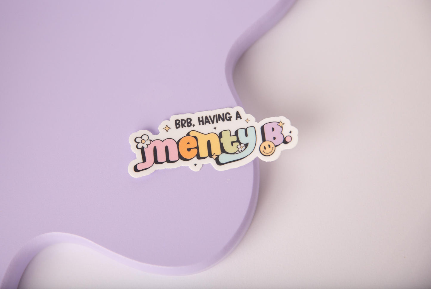 Menty B Sticker
