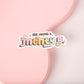 Menty B Sticker