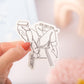 Good Girls Read Dirty Books Sticker