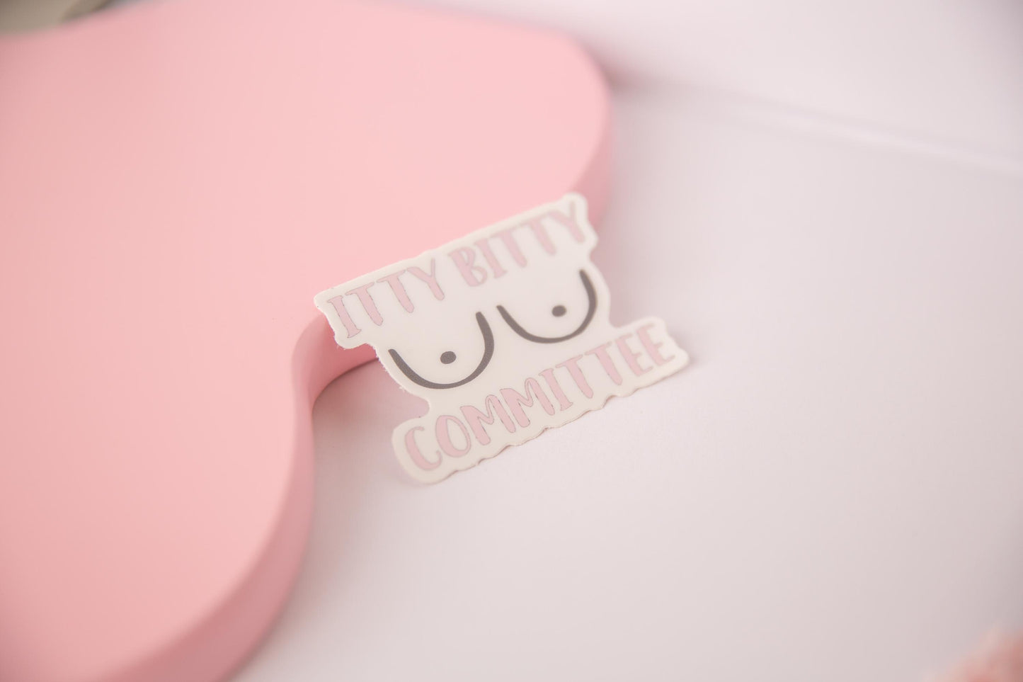 Itty Bitty Titty Committee Sticker