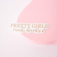 Pretty Girls Read Books Sticker