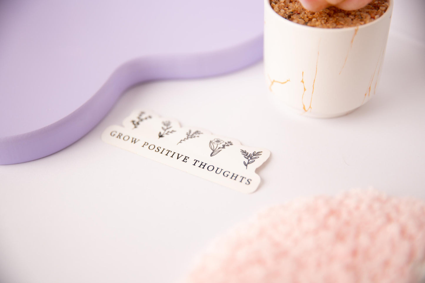 Grow Positive Thoughts Sticker