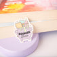 Bookish brew sticker