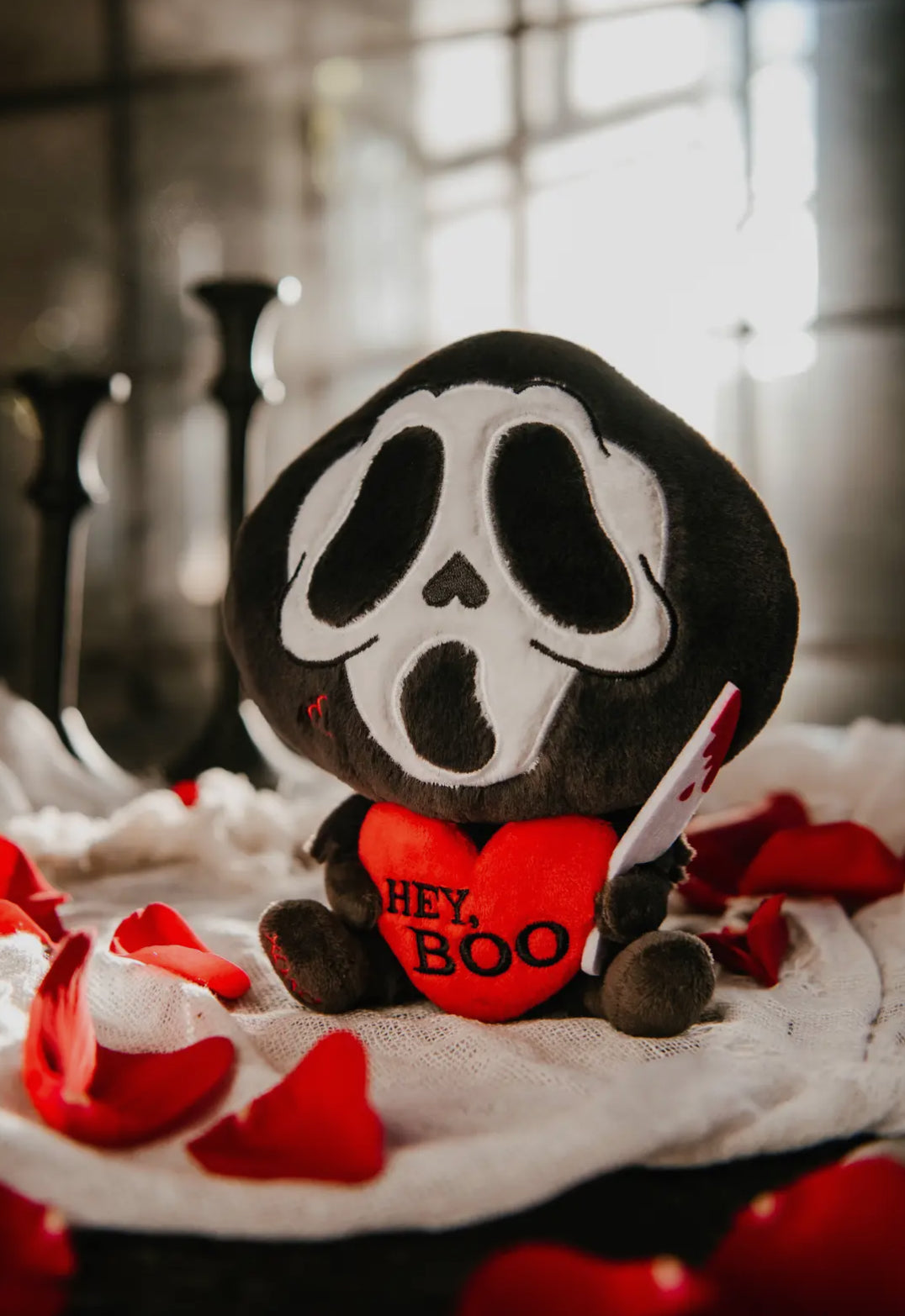Punchkins "Hey, Boo" Ghost Mask Killer Plush