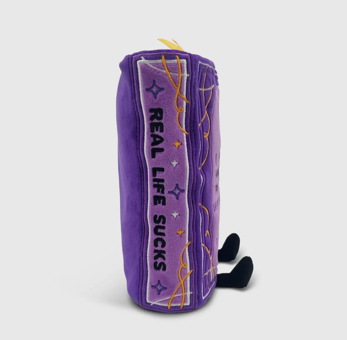 Punchkin "I like my fantasies to help me escape reality" Book Plush