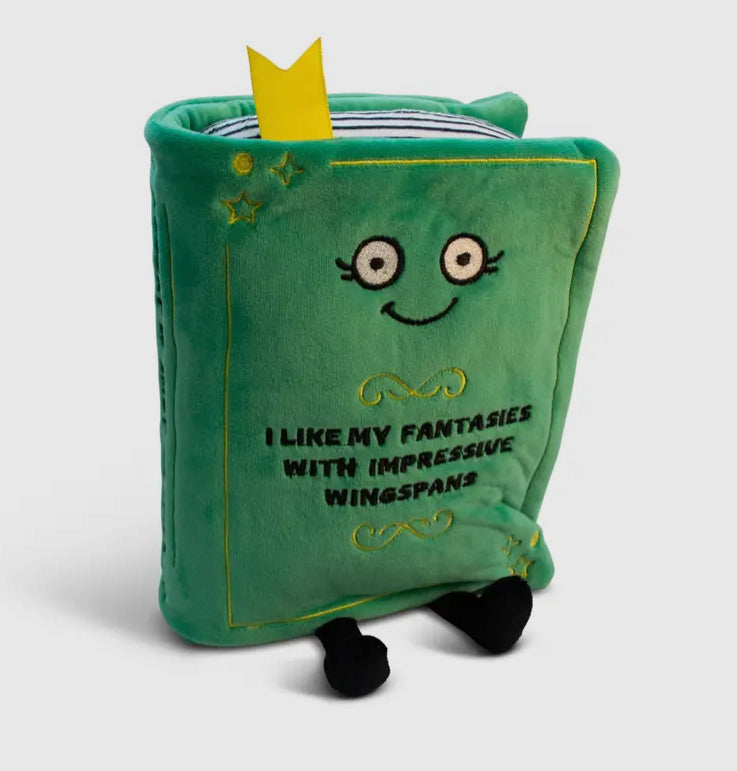 Punchkins"I Like My Fantasies With Impressive Wingspans" Book Plush