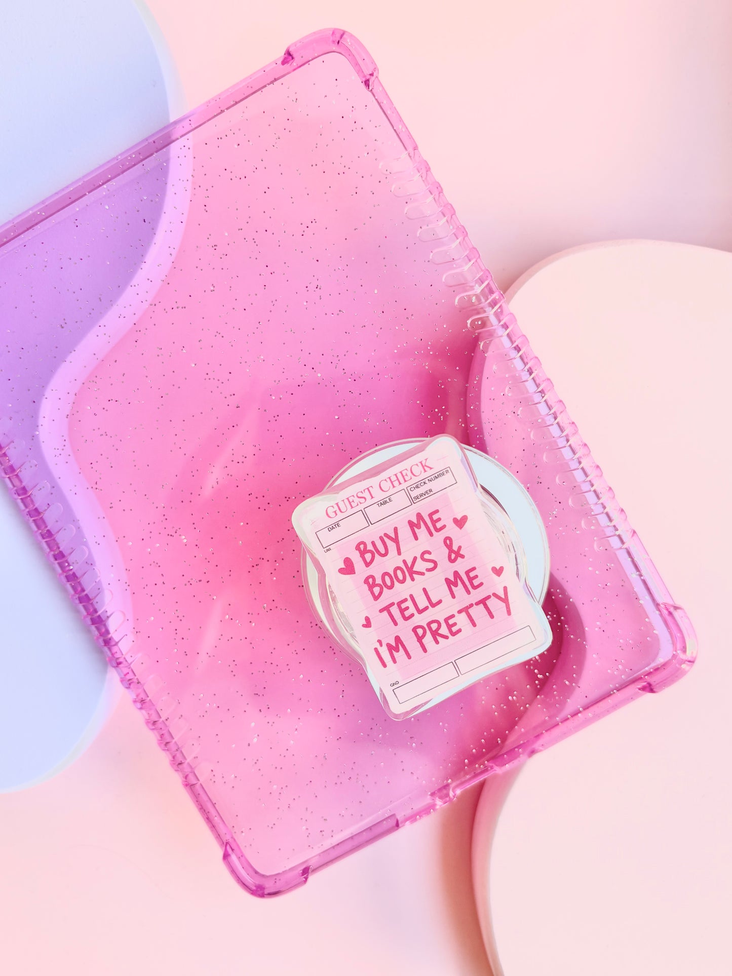 Buy Me Books And Tell Me I'm Pretty Pop-socket