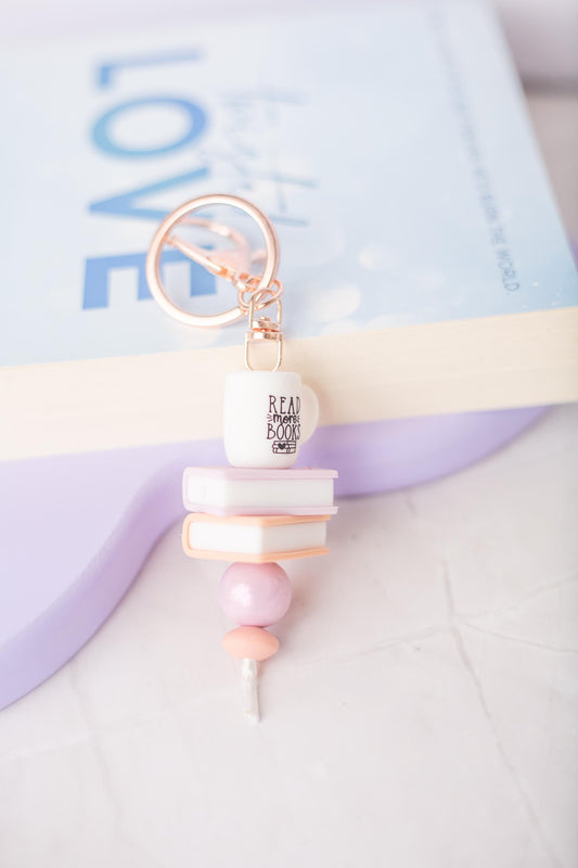 Book lover Keychain