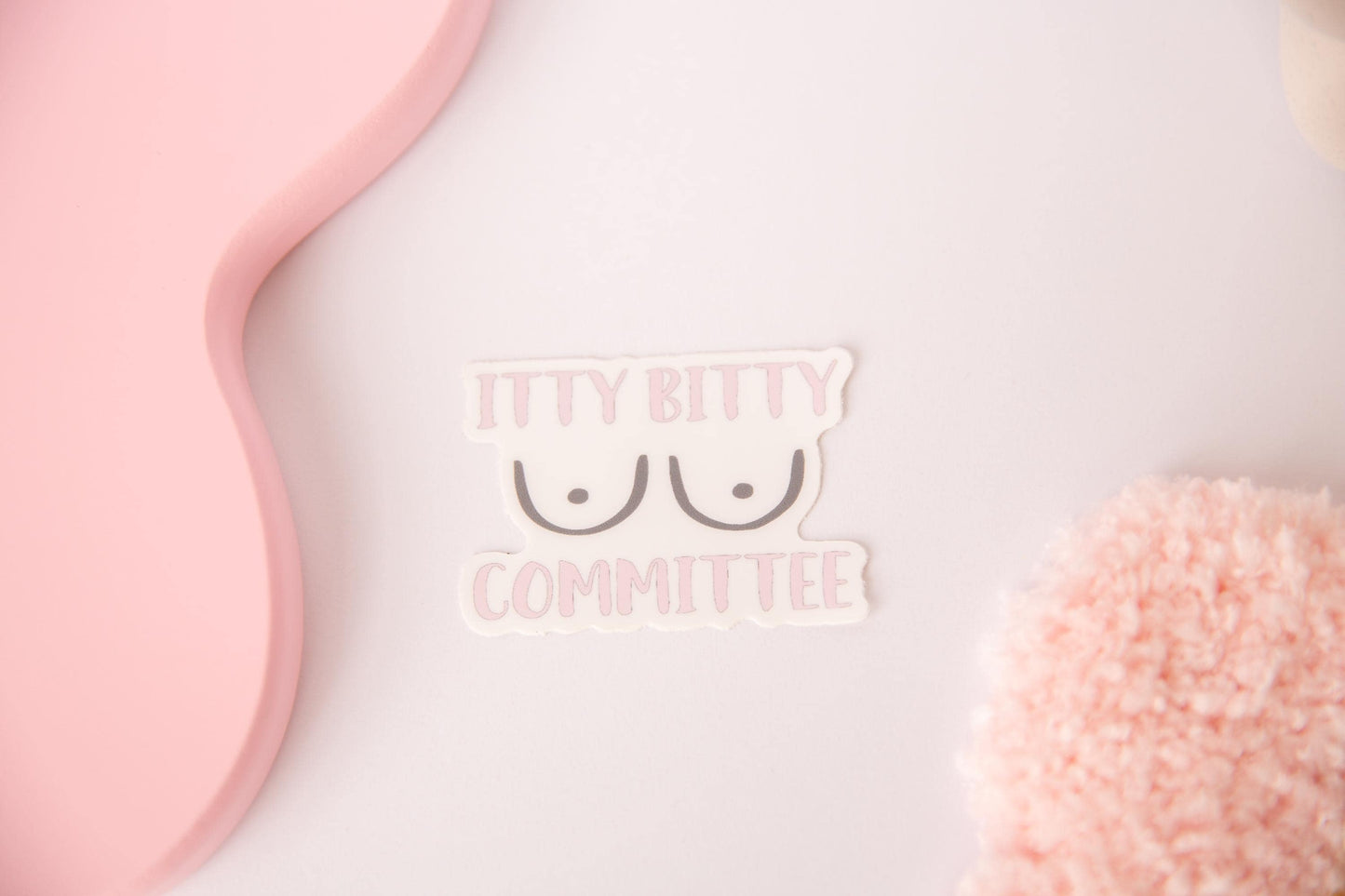 Itty Bitty Titty Committee Sticker