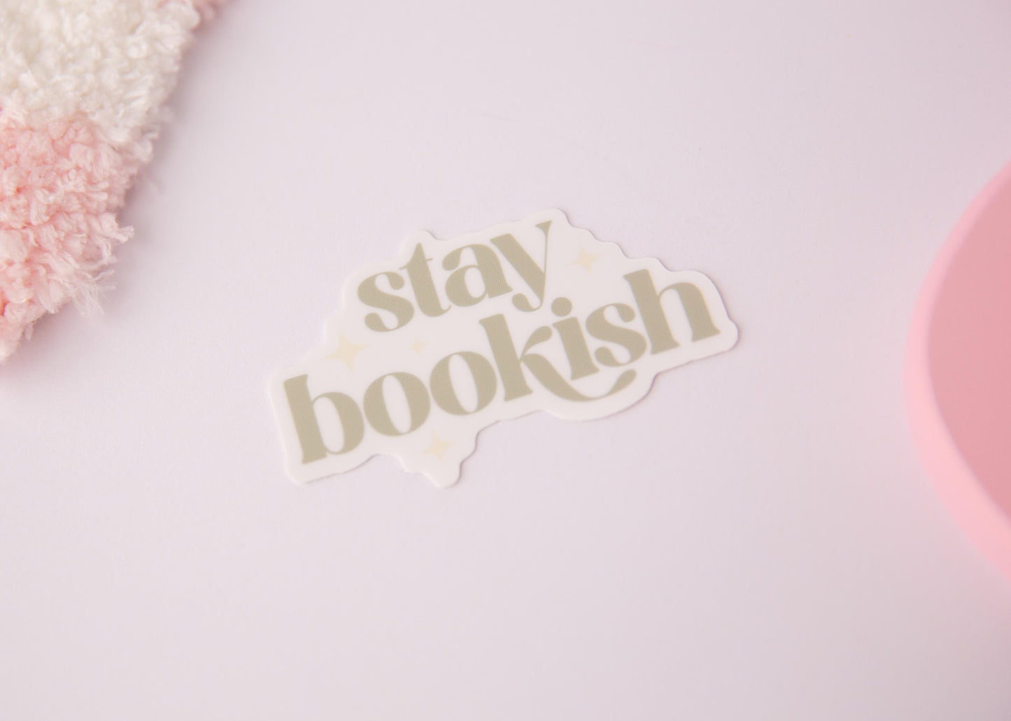 Stay Bookish Sticker