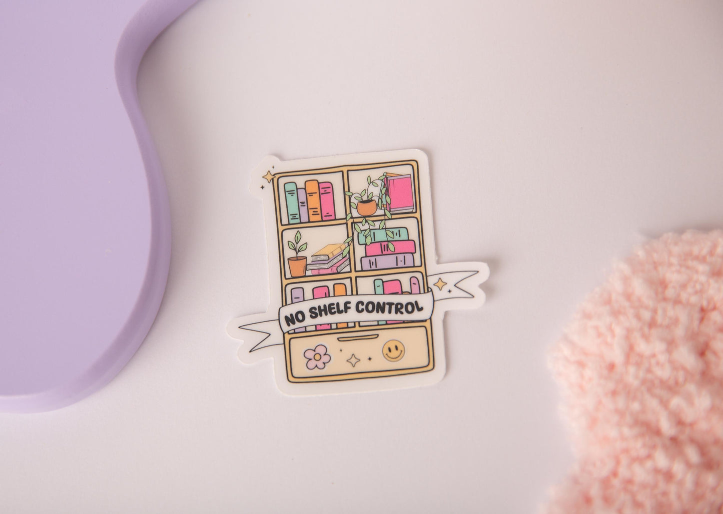 No Shelf Control Sticker