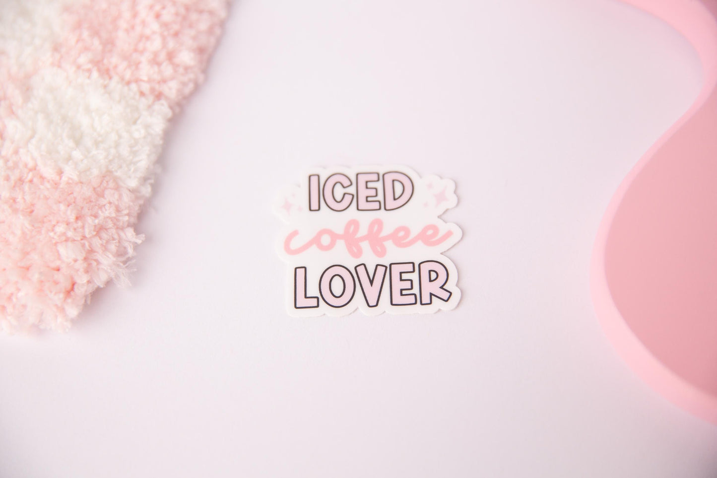 Iced Coffee Lover Sticker