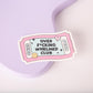 Over Fucking Whelmed Club Sticker