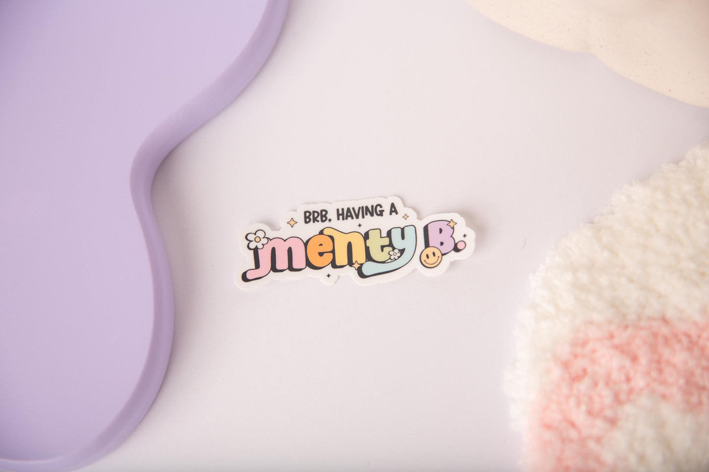 Menty B Sticker